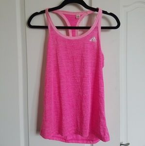 🌟Adidas Small Climalite Pink Tank Top